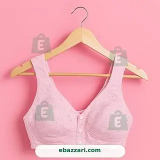 Front open button bra Ladies Bras Classic Bras for Women Casual Bras for Girls Ladies Brazier Stylish Cotton Padded Bras for Women random colors and designs