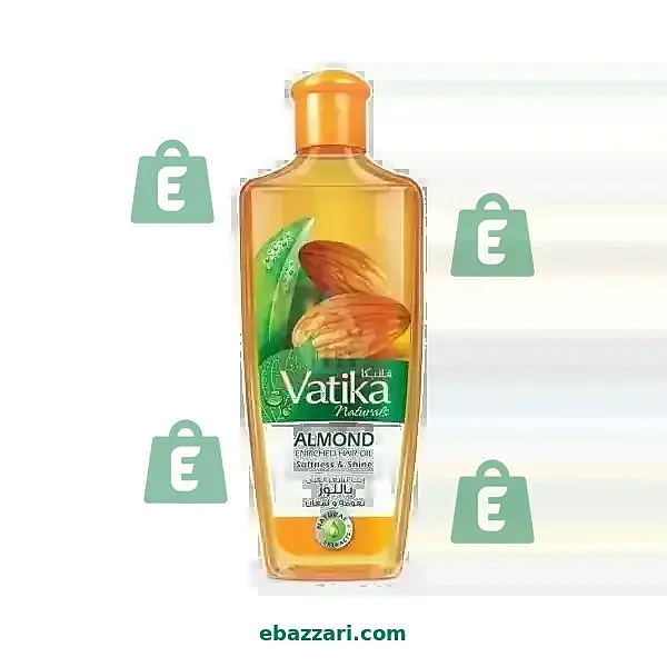 Vatika Almond Enriched Soft & Shine Hair Oil 200 ml