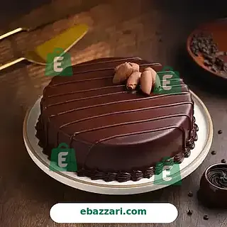 Velvet Chocolate Truffle Cake