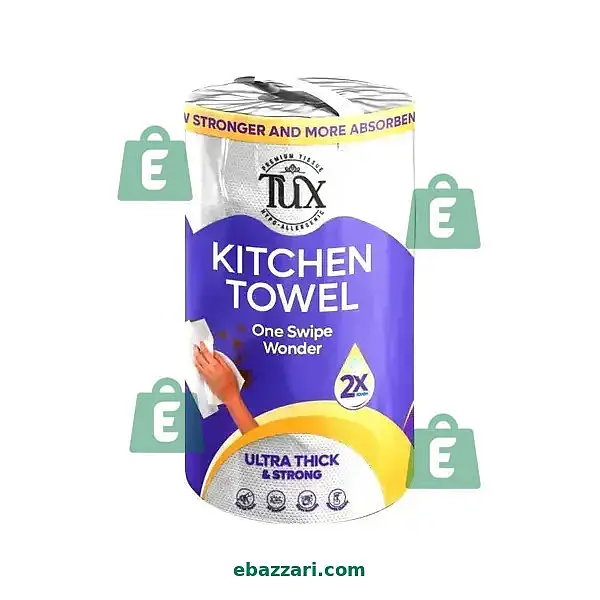 TUX PAPER TOWEL EXTRA ABSORBENT KITCHEN ROLL