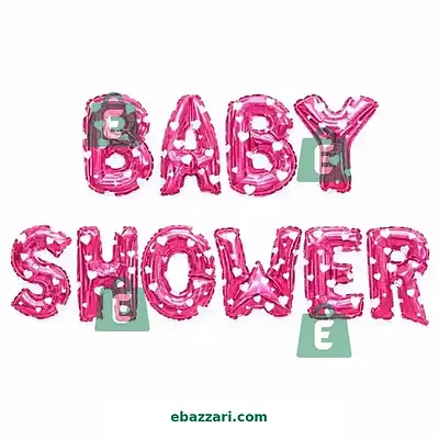 Baby Shower Foil Balloons