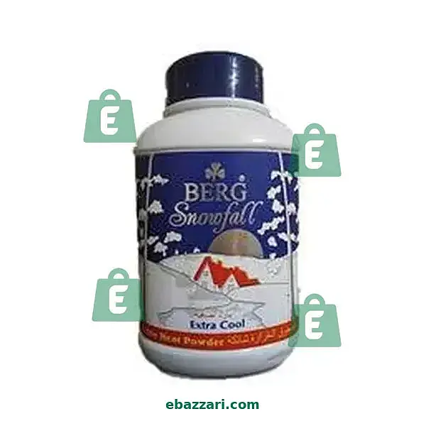 Berg Snowfall Prickly Heat Powder 225gm
