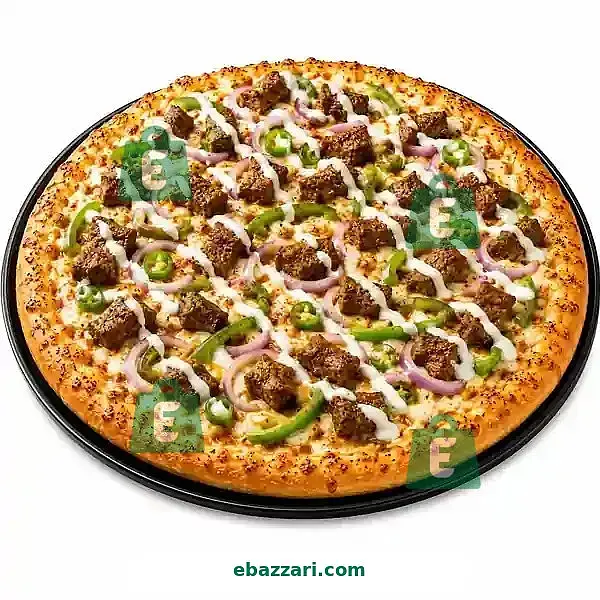 Behari Kabab Pizza Special
