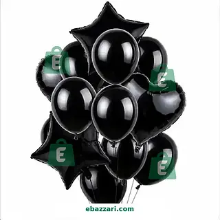Black Balloon Bouquet