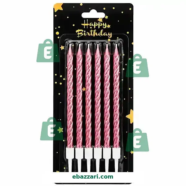 Birthday Magic Candles Pink