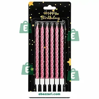 Birthday Magic Candles Pink
