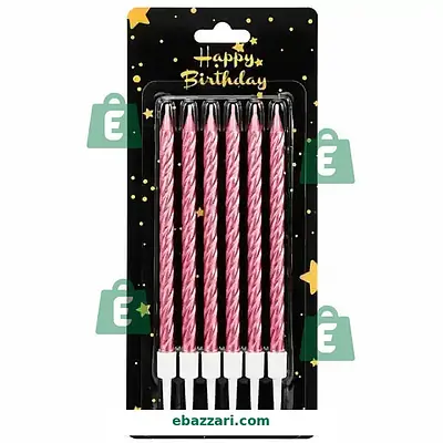 Birthday Magic Candles Pink