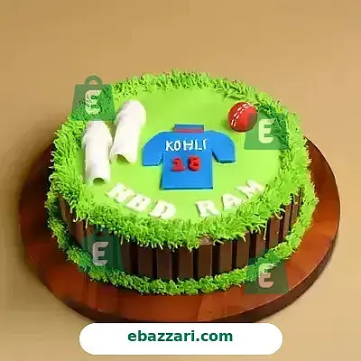 Bowler Praise Cricket Theme Cake