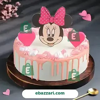 Blushing Minnie Mouse Cake