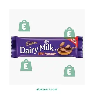 Cadbury Dairy Milk Roasted Almond Chocolate, 38g